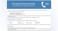 Desktop Screenshot of experts-assures-associes.fr