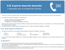 Tablet Screenshot of experts-assures-associes.fr